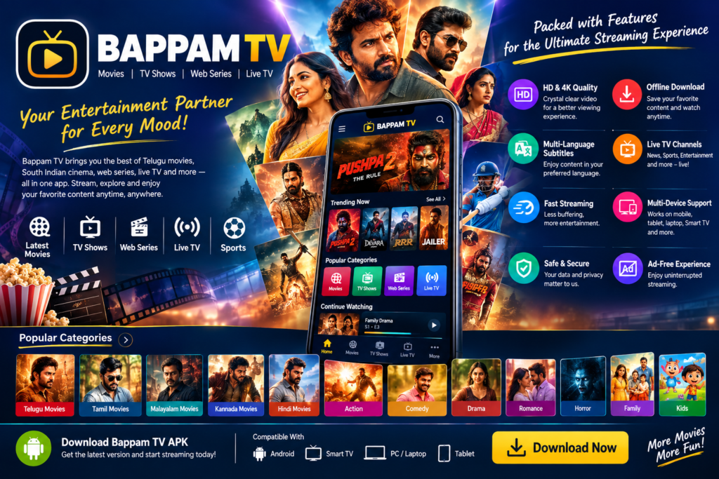 Bappam TV Telugu Movies